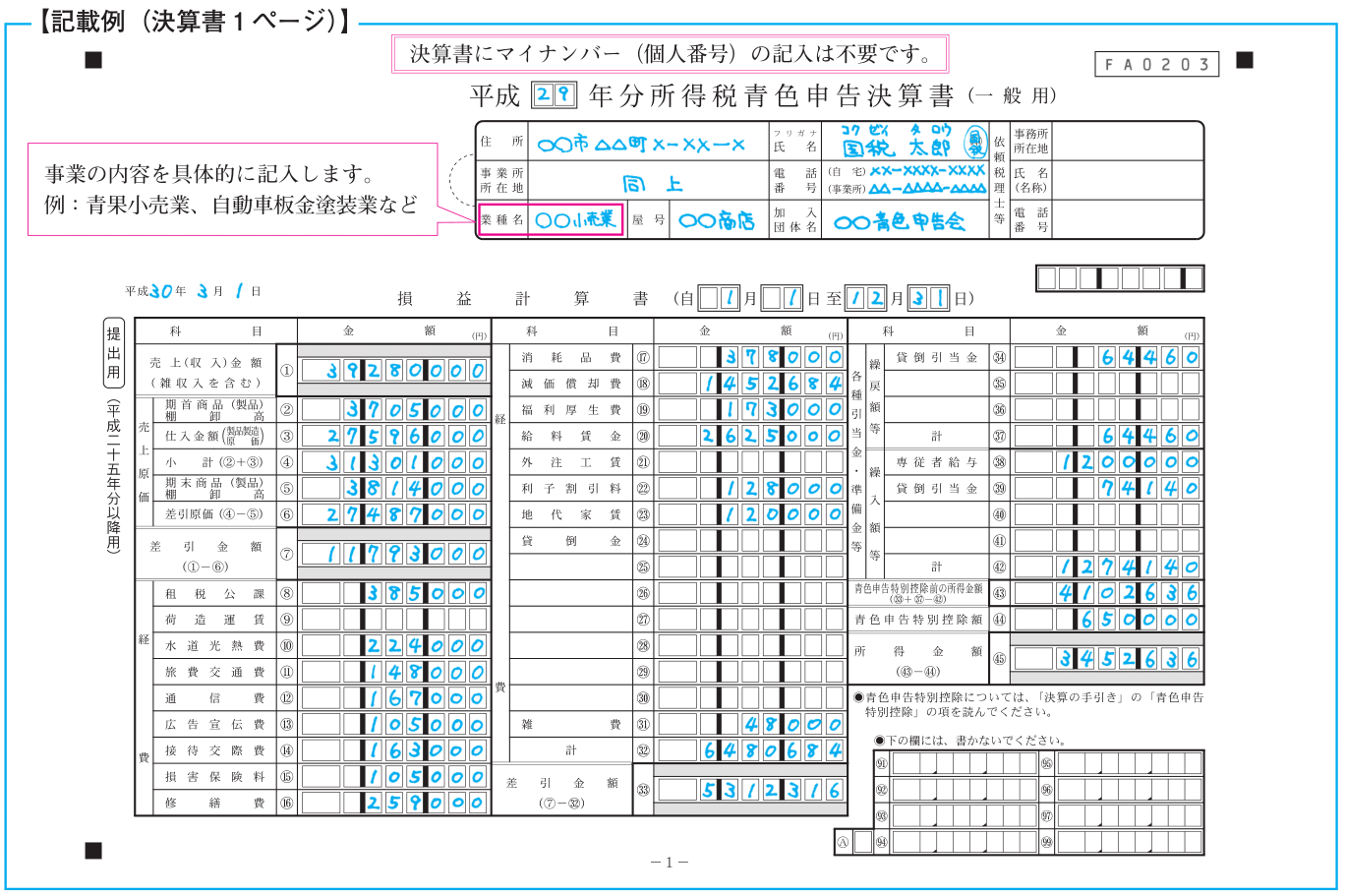 事業 税金 個人 主