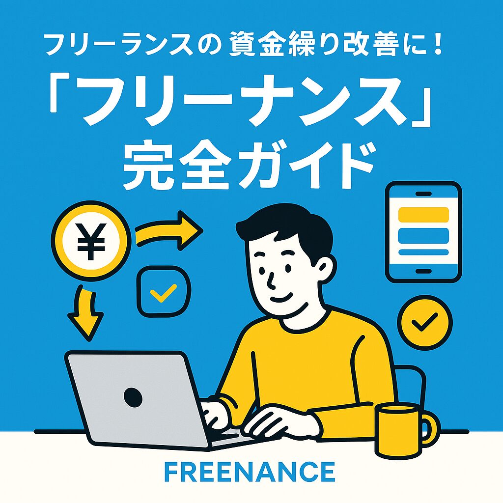 【最新】フリーランスの資金繰り改善に！「フリーナンス」完全ガイド